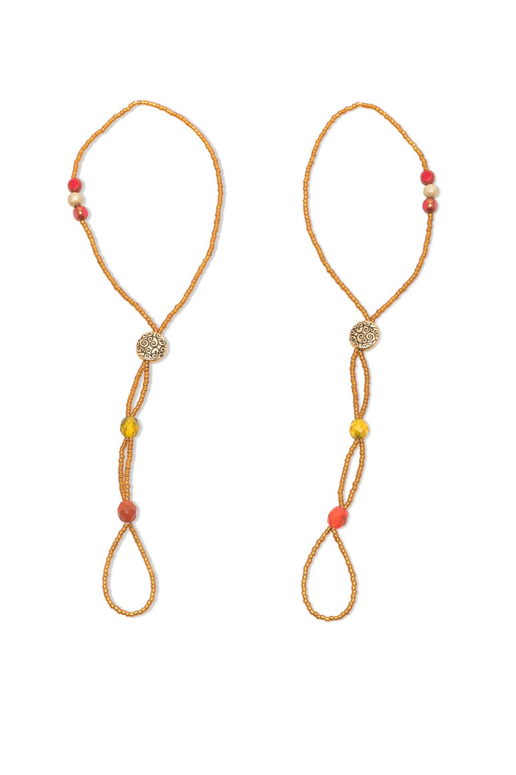 Sunset Anklet Pair